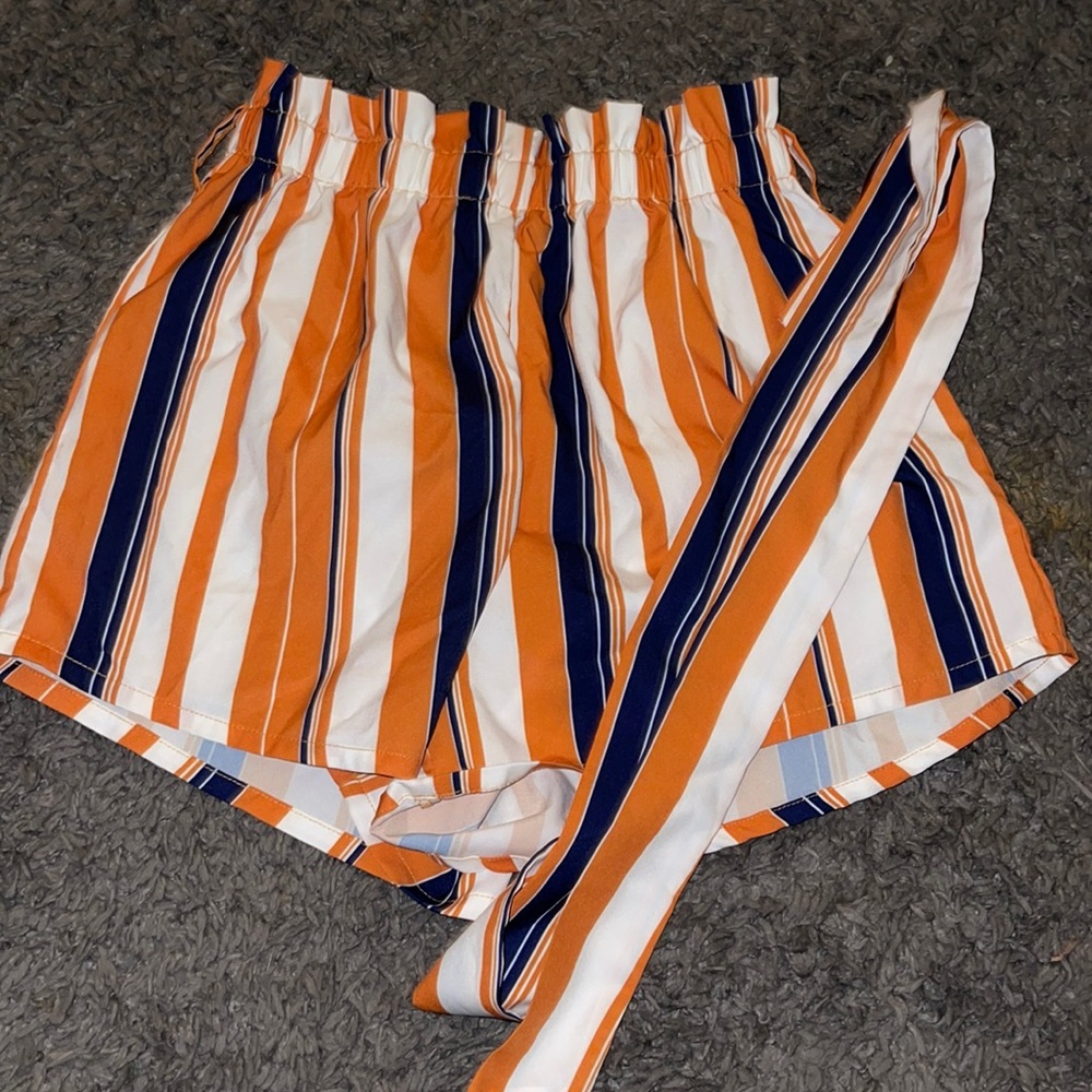 Shein paper bag shorts